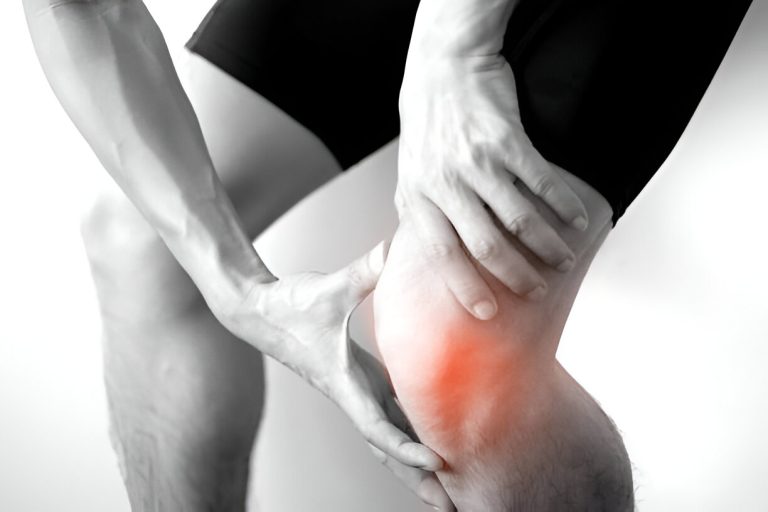 Slijmbeursontsteking aan de binnenkant van de knie: shockwave of injectie?